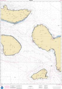 thumbnail for chart Channels between Molokai, Maui, Läna‘i and Kaho‘olawe