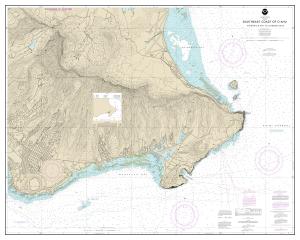 thumbnail for chart Southeast Coast of O?ahu Waimänalo Bay to Diamond Head,