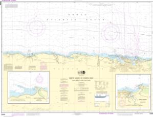 thumbnail for chart North Coast of Puerto Rico Punta Penon to Punta Vacia Talega;Puerto Arecibo;Puerto Palmas Altas