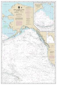 thumbnail for chart North Pacific Ocean (eastern part) Bering Sea Continuation