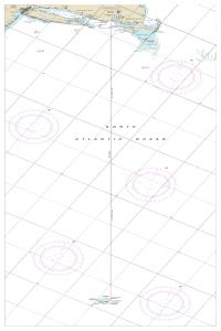 thumbnail for chart Newport, Rhode Island to Bermuda (Plotting Sheet),