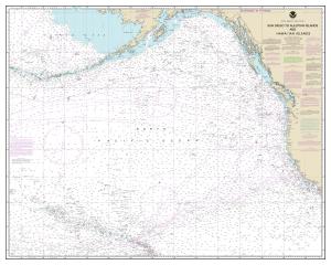 thumbnail for chart North America West Coast San Diego to Aleutian Islands and Hawai?ian Islands,