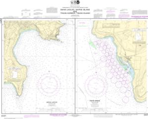 thumbnail for chart Commonwealth of the Northern Mariana Islands Bahia Laolao, Saipan Island and Tinian Harbor, Tinian Island