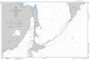 thumbnail for chart Vladivostok to Poluostrov Kamchatka including Hokkaido, Ostrov Sakhalin and Kurilskiye Ostrova