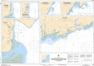 thumbnail for chart Mouillages et Installations Portuaires/Anchorages and  Harbour Installations - Haute Côte-Nord