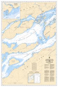 thumbnail for chart Grindstone Island to/à Carleton Island