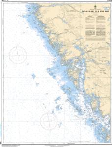 thumbnail for chart Bateau Island to/à Byng Inlet