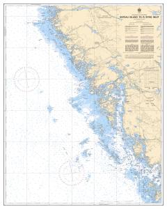 thumbnail for chart Bateau Island to/à Byng Inlet