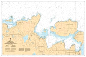 thumbnail for chart Bayfield Sound and Approaches/et les approches