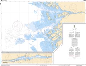 thumbnail for chart Byng Inlet and Approaches / et les approches