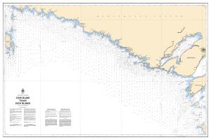 thumbnail for chart Cove Island to/aux Duck Islands