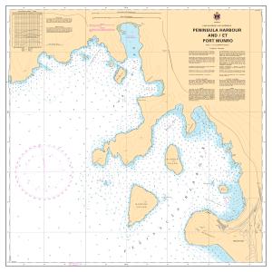 thumbnail for chart Peninsula Harbour and/et Port Munro