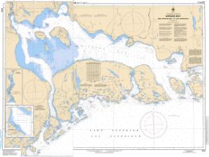 thumbnail for chart Nipigon Bay and Approaches/et les approches