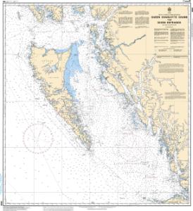 thumbnail for chart Queen Charlotte Sound to/à Dixon Entrance