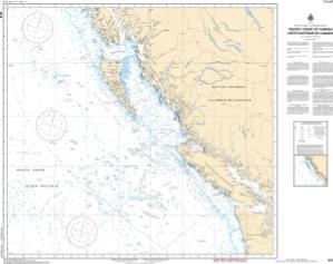 thumbnail for chart Pacific Coast of Canada / Côte Pacifique du Canada