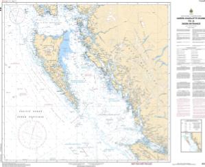 thumbnail for chart Queen Charlotte Sound to / à Dixon Entrance
