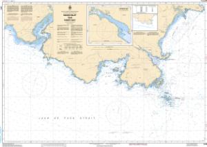 thumbnail for chart Sooke Inlet to/à Parry Bay