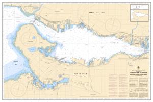 thumbnail for chart Vancouver Harbour Western Portion/Partie Ouest