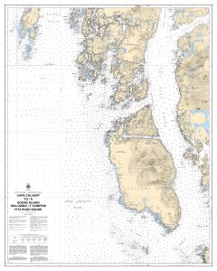 thumbnail for chart Cape Calvert to/à Goose Island including / y compris Fitz Hugh Sound