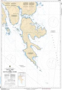 thumbnail for chart Cape St. James to/à Houston Stewart Channel