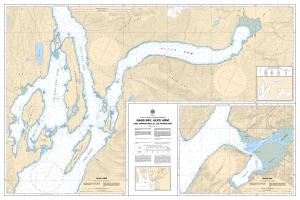 thumbnail for chart Nass Bay, Alice Arm and Approaches/et les approches