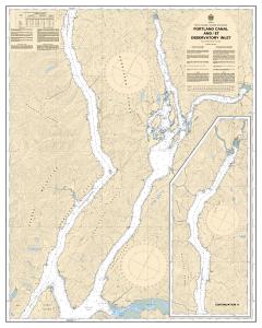 thumbnail for chart Portland Canal and/et Observatory Inlet