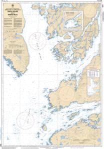 thumbnail for chart Approaches to/Approches à Smith Sound and/et Rivers Inlet