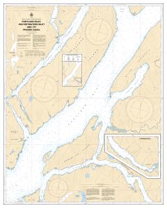 thumbnail for chart Portland Inlet, Khutzeymateen Inlet and Pearse Canal