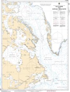 thumbnail for chart Gulf of Maine to/à Baffin Bay / Baie de Baffin