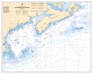 thumbnail for chart Cape Breton to / à Cape Cod