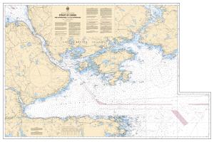 thumbnail for chart Strait of Canso and Approaches / et les approches