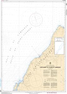 thumbnail for chart Chéticamp to / à Cape St. Lawrence