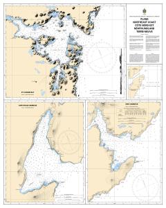 thumbnail for chart Plans: Northeast Coast / Côte Nord-Est Newfoundland / Terre-Neuve