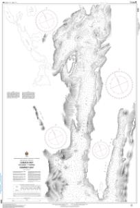 thumbnail for chart Canada Bay including / y compris Chimney Bay