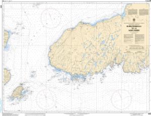 thumbnail for chart Burin Peninsula to / à Saint-Pierre