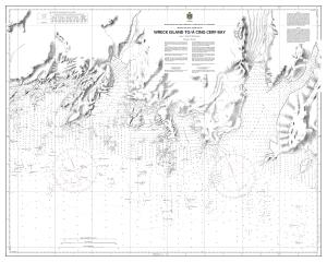 thumbnail for chart Wreck Island to / à Cinq Cerf Bay