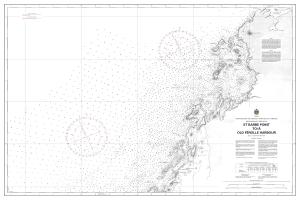 thumbnail for chart St Barbe Point to / à Old Férolle Harbour