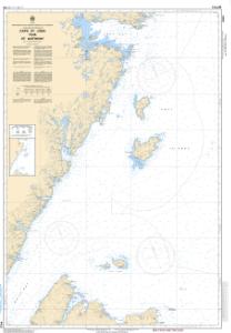 thumbnail for chart Cape St John to / à St Anthony