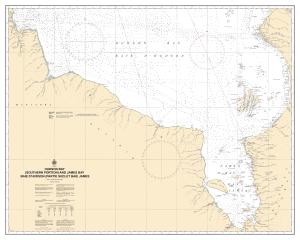 thumbnail for chart Hudson Bay (Southern Portion) and James Bay/Baie DHudson (Partie Sud) et Baie James