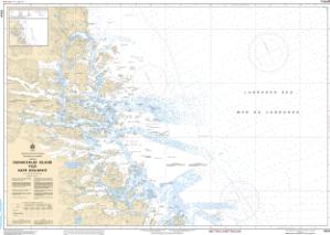 thumbnail for chart Nunaksaluk Island to / à Cape Kiglapait