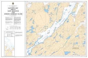 thumbnail for chart Kaipokok Bay and Cape Makkovik to / à Winsor Harbour Island (page 1)