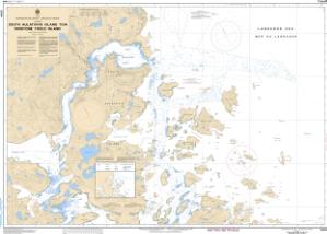 thumbnail for chart South Auliatsivik Island to / à Fenstone Tickle Island