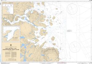 thumbnail for chart Cape Kiglapait to / à Khikkertarsoak North Island