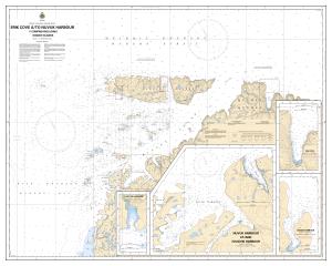 thumbnail for chart Erik Cove to/à Nuvuk Harbour including/y compris Digges Islands