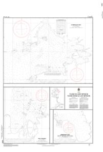 thumbnail for chart Plans in Lake Nipigon / Plans dans le lac Nipigon