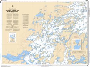 thumbnail for chart Sturgeon Channel to/à Big Narrows Island