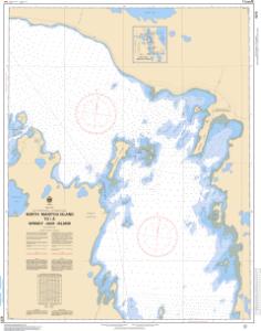 thumbnail for chart North Manitou Island to/à Whiskey Jack Island