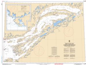 thumbnail for chart Great Slave Lake/Grand lac des Esclaves, Eastern Portion/Partie est