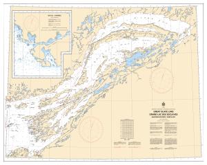 thumbnail for chart Great Slave Lake/Grand lac des Esclaves, Eastern Portion/Partie est