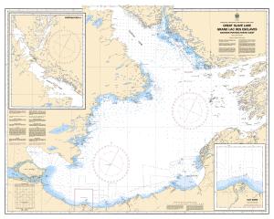 thumbnail for chart Great Slave Lake / Grand lac des Esclaves, Western Portion / Partie ouest